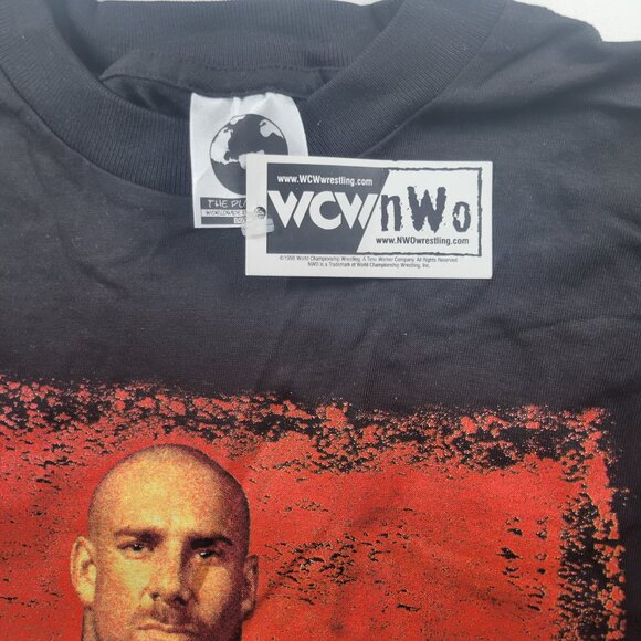 Bill Goldberg 1998 WCW NWO World Championship Wrestling t-shirt Large Vintage - Picture 4 of 15